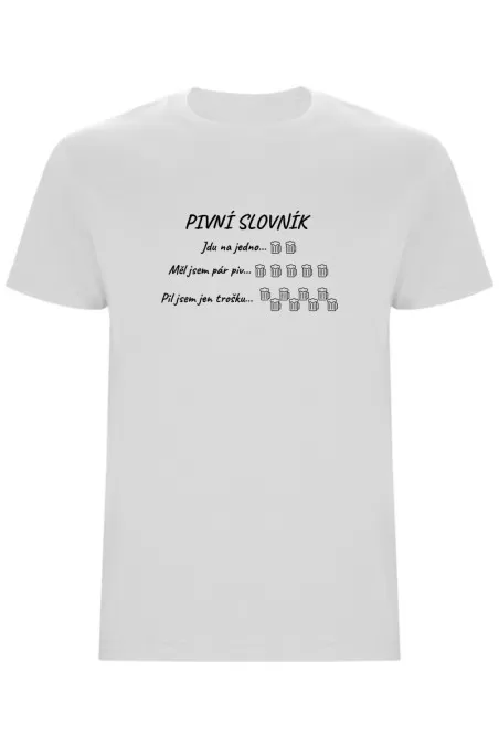 Pánské tričko - PIVNÍ SLOVNÍK