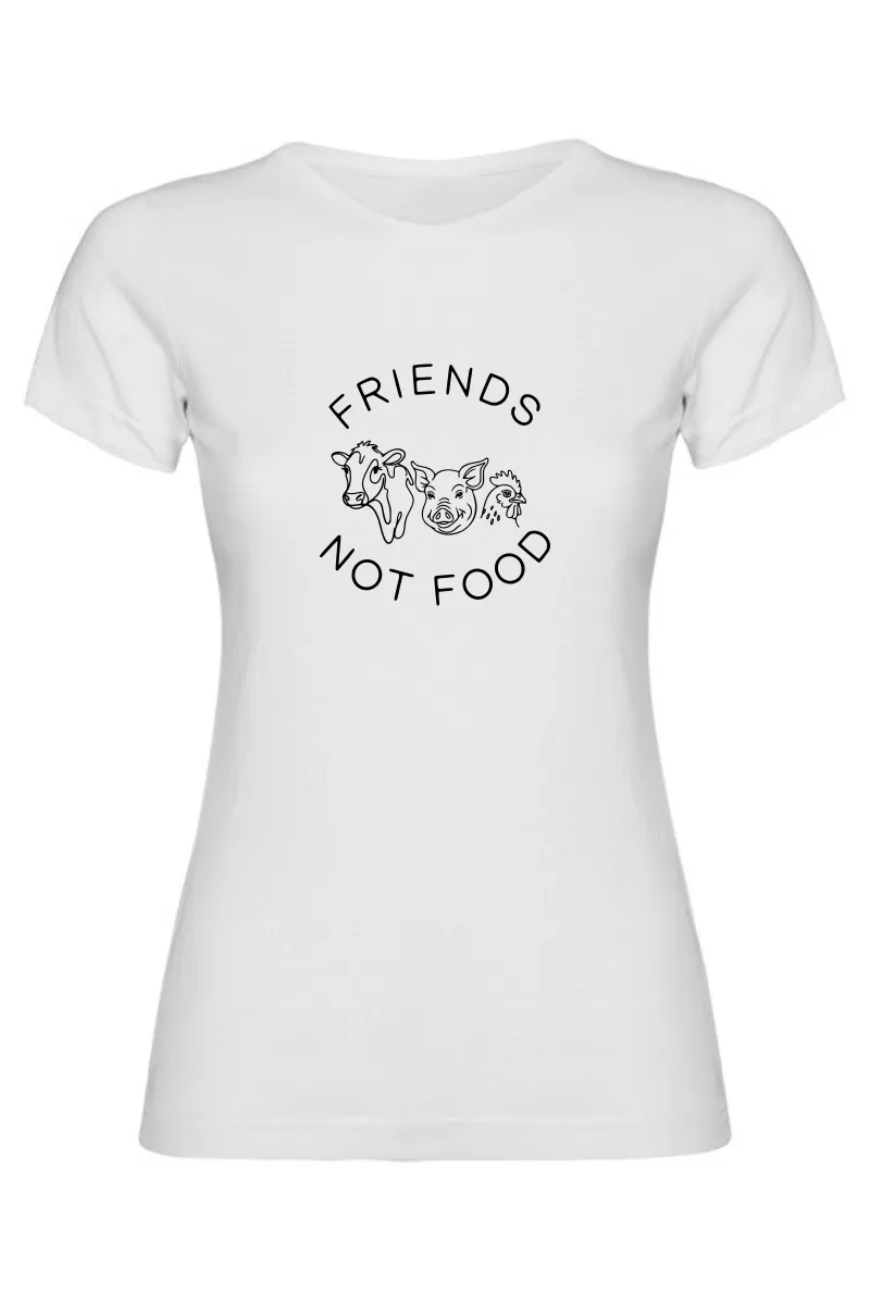 Dámské tričko - FRIENDS NOT FOOD Dámské tričko - FRIENDS NOT FOOD