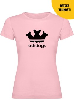 Dívčí tričko - ADIDOGS
