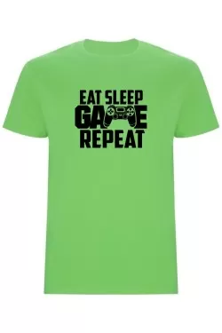 Chlapecké tričko - EAT, SLEEP , GAME AND REPEAT