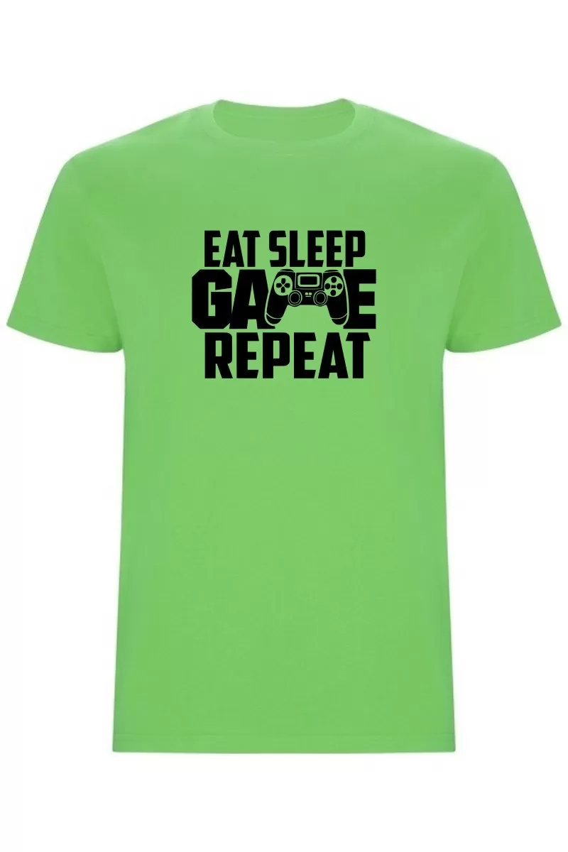 Chlapecké tričko - EAT, SLEEP , GAME AND REPEAT
