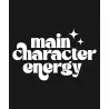 Mikina s kapucí - MAIN CHARACTER ENERGY
