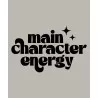 Mikina s kapucí - MAIN CHARACTER ENERGY