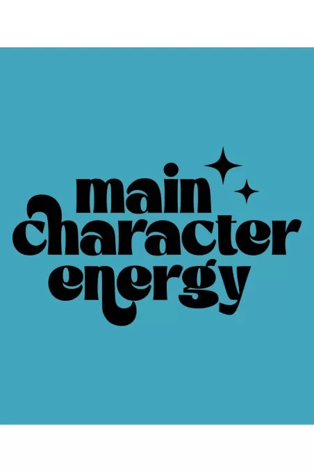 Mikina s kapucí - MAIN CHARACTER ENERGY