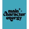 Mikina s kapucí - MAIN CHARACTER ENERGY