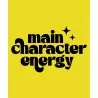 Mikina s kapucí - MAIN CHARACTER ENERGY