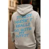 Mikina s kapucí - STRESS DOESNT REALLY GO WITH MY OUTFIT