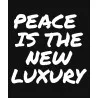 Mikina s kapucí - PEACE IS TE NEW LUXURY