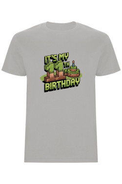 Dětské tričko - MINECRAFT JEDENÁCTÉ NAROZENINY