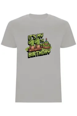 Dětské tričko - MINECRAFT JEDENÁCTÉ NAROZENINY