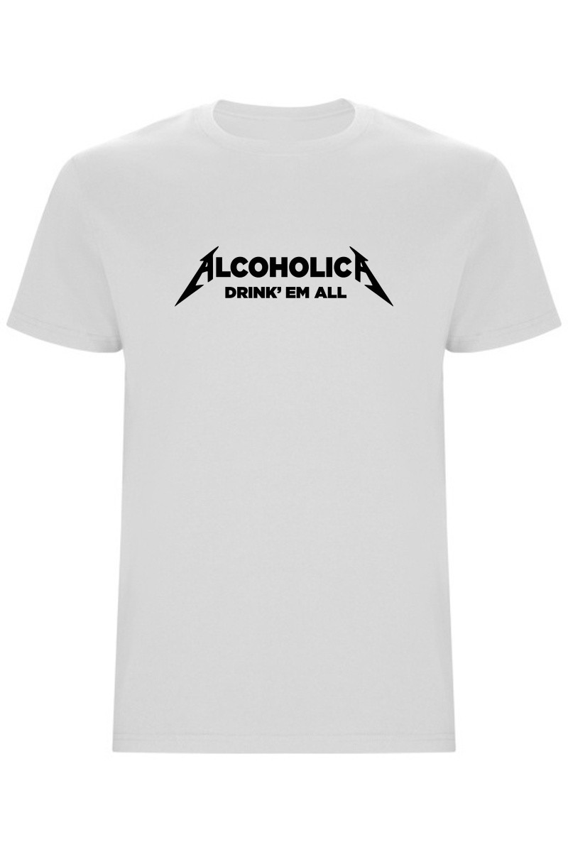 Pánské tričko - ALCOHOLICA Pánské tričko - ALCOHOLICA