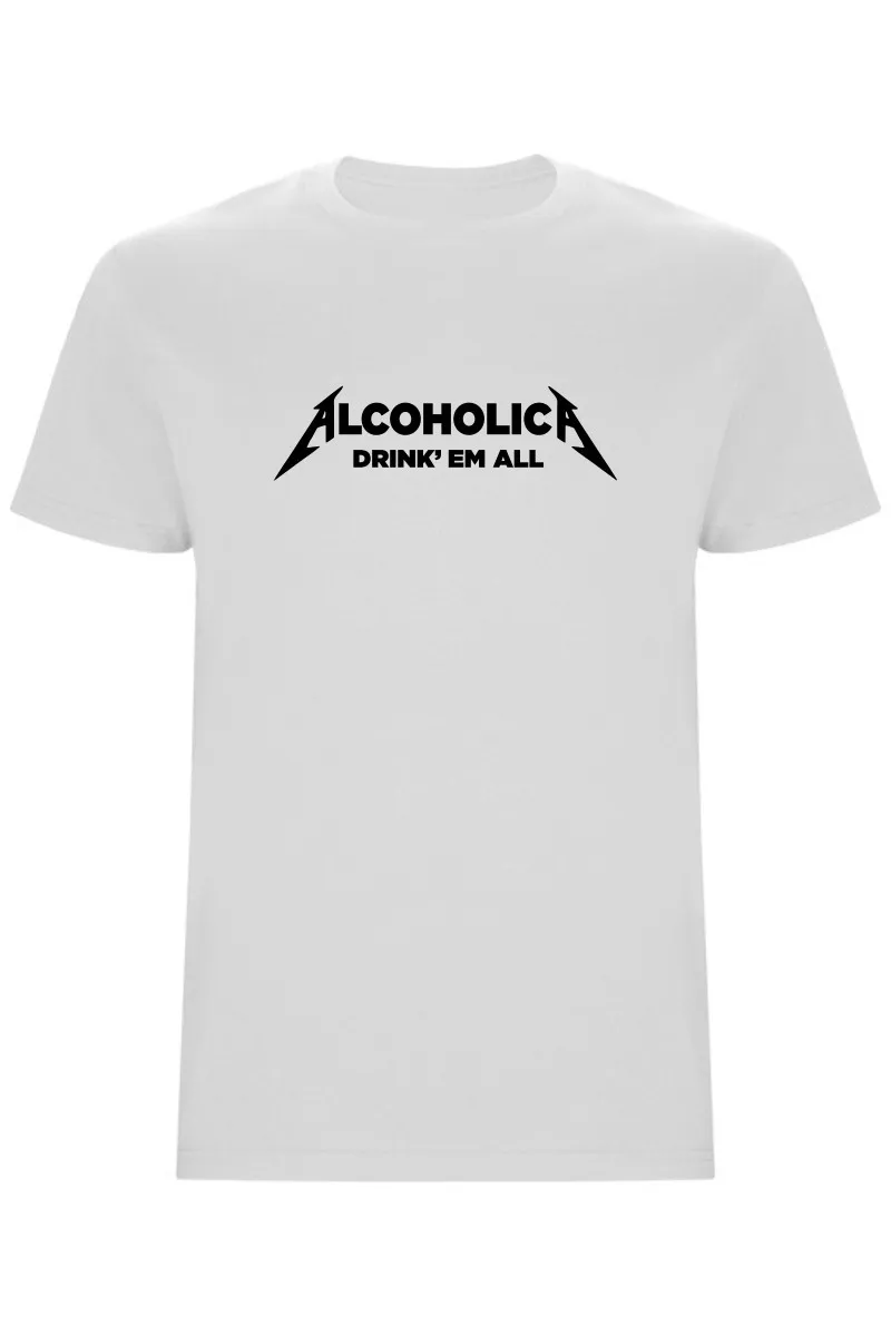 Pánské tričko - ALCOHOLICA Pánské tričko - ALCOHOLICA