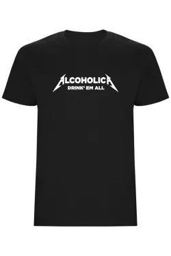 Pánské tričko - ALCOHOLICA