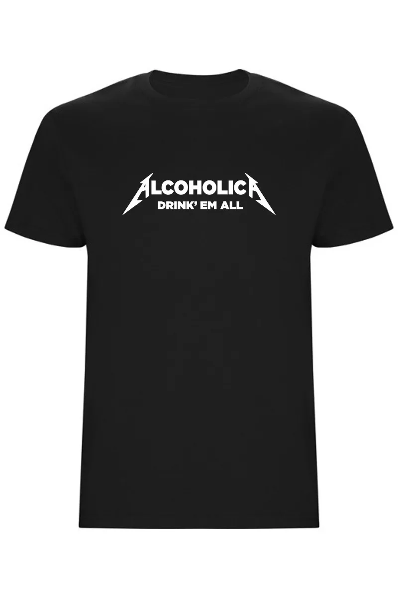 Pánské tričko - ALCOHOLICA Pánské tričko - ALCOHOLICA