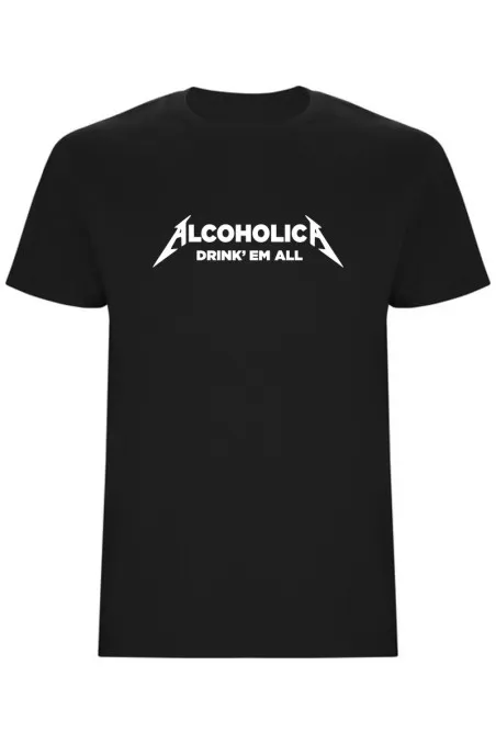 Pánské tričko - ALCOHOLICA