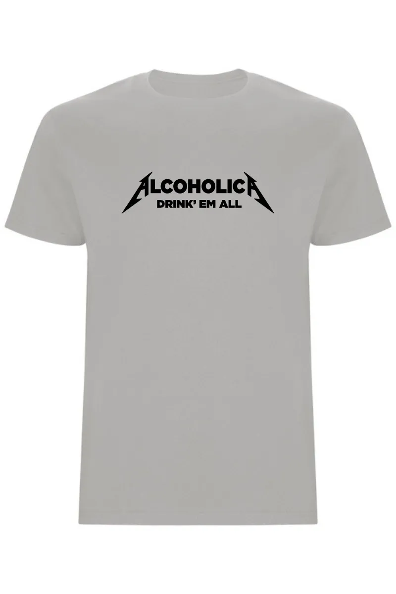 Pánské tričko - ALCOHOLICA Pánské tričko - ALCOHOLICA