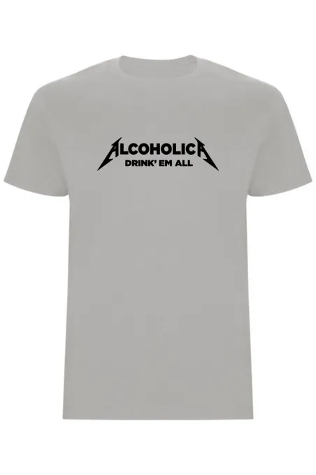 Pánské tričko - ALCOHOLICA