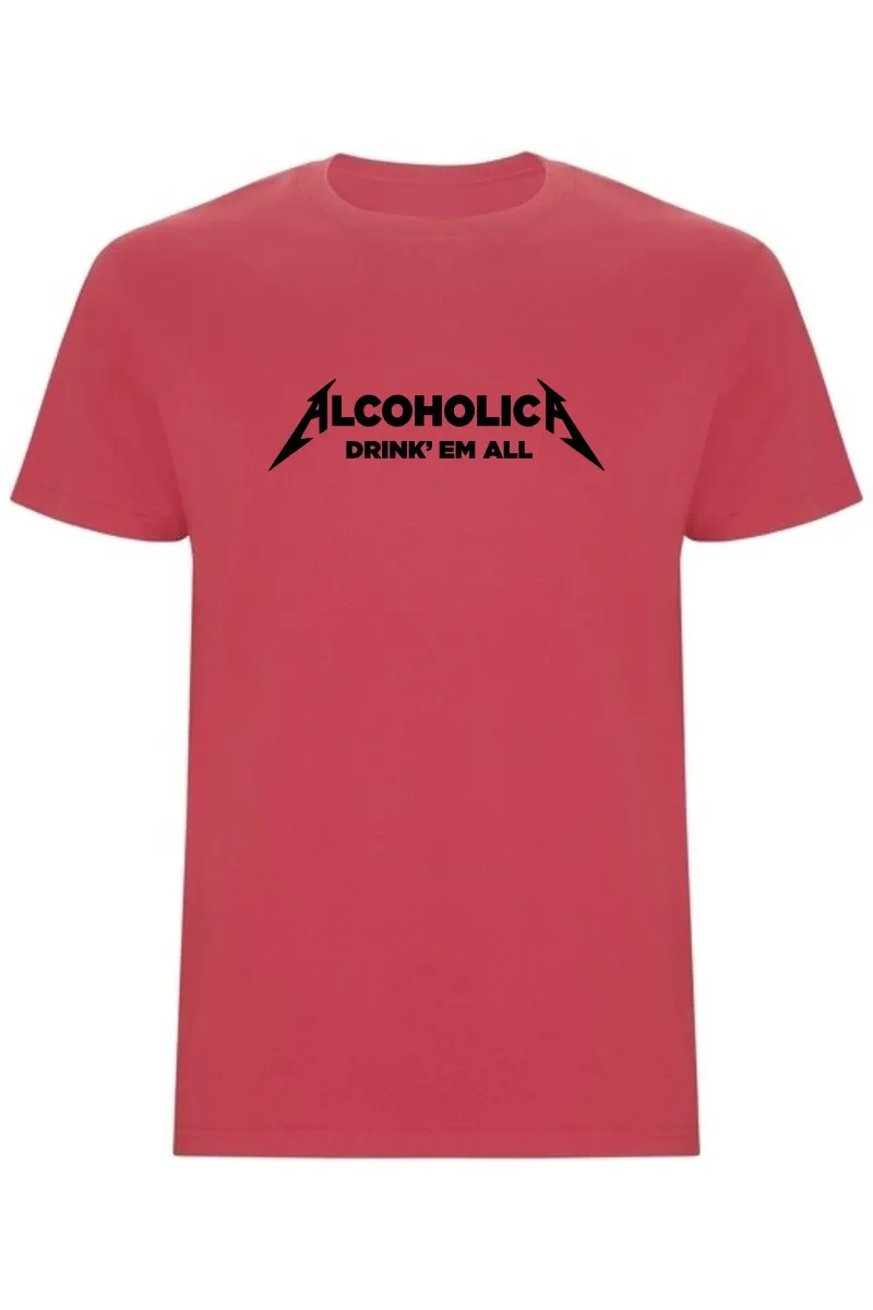 Pánské tričko - ALCOHOLICA Pánské tričko - ALCOHOLICA