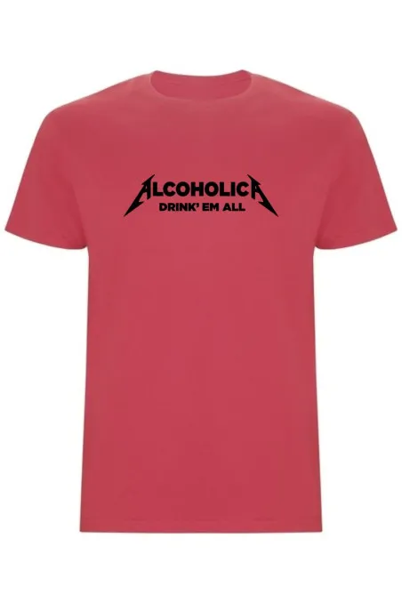 Pánské tričko - ALCOHOLICA