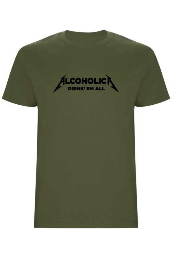 Pánské tričko - ALCOHOLICA