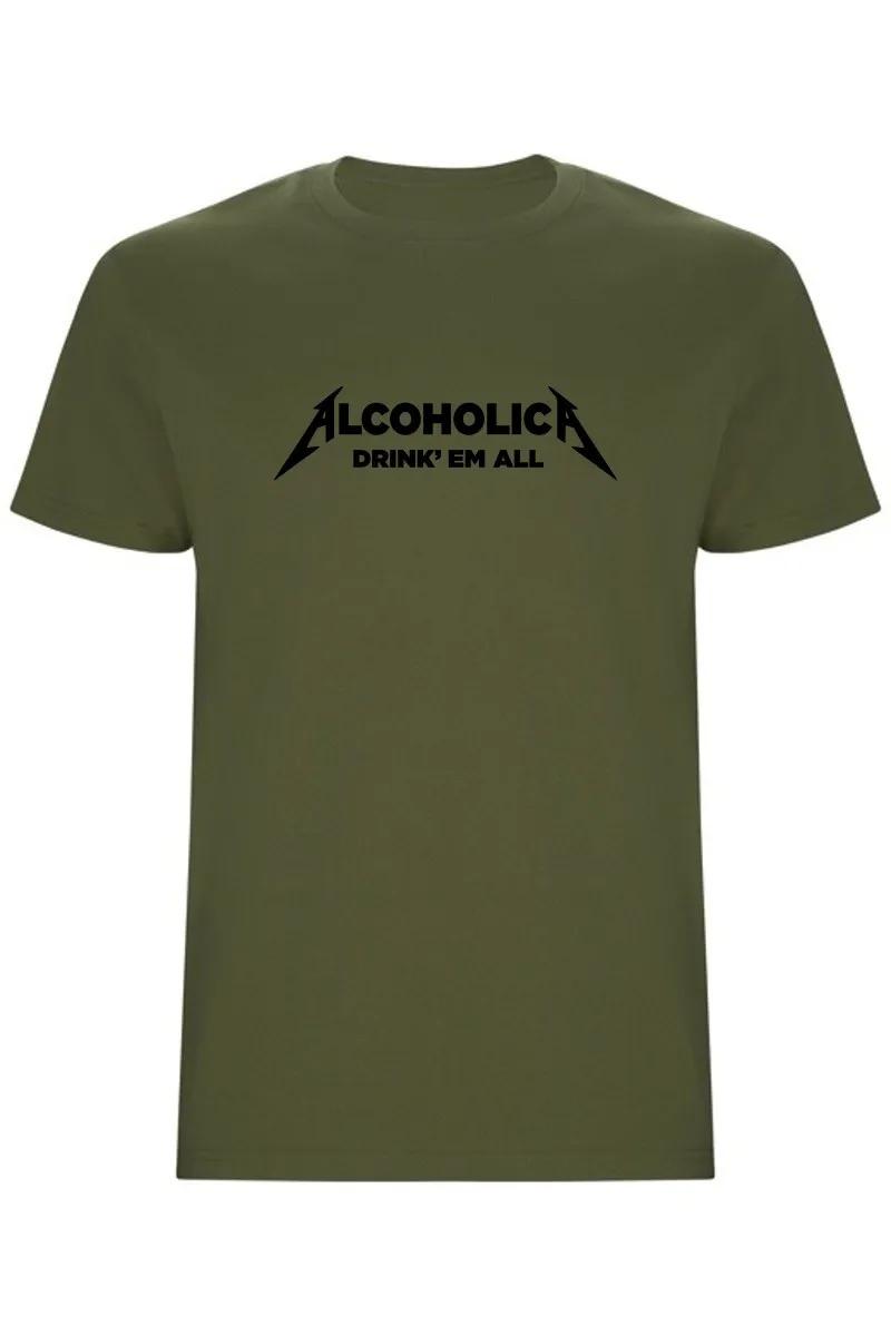 Pánské tričko - ALCOHOLICA Pánské tričko - ALCOHOLICA
