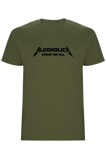 Pánské tričko - ALCOHOLICA