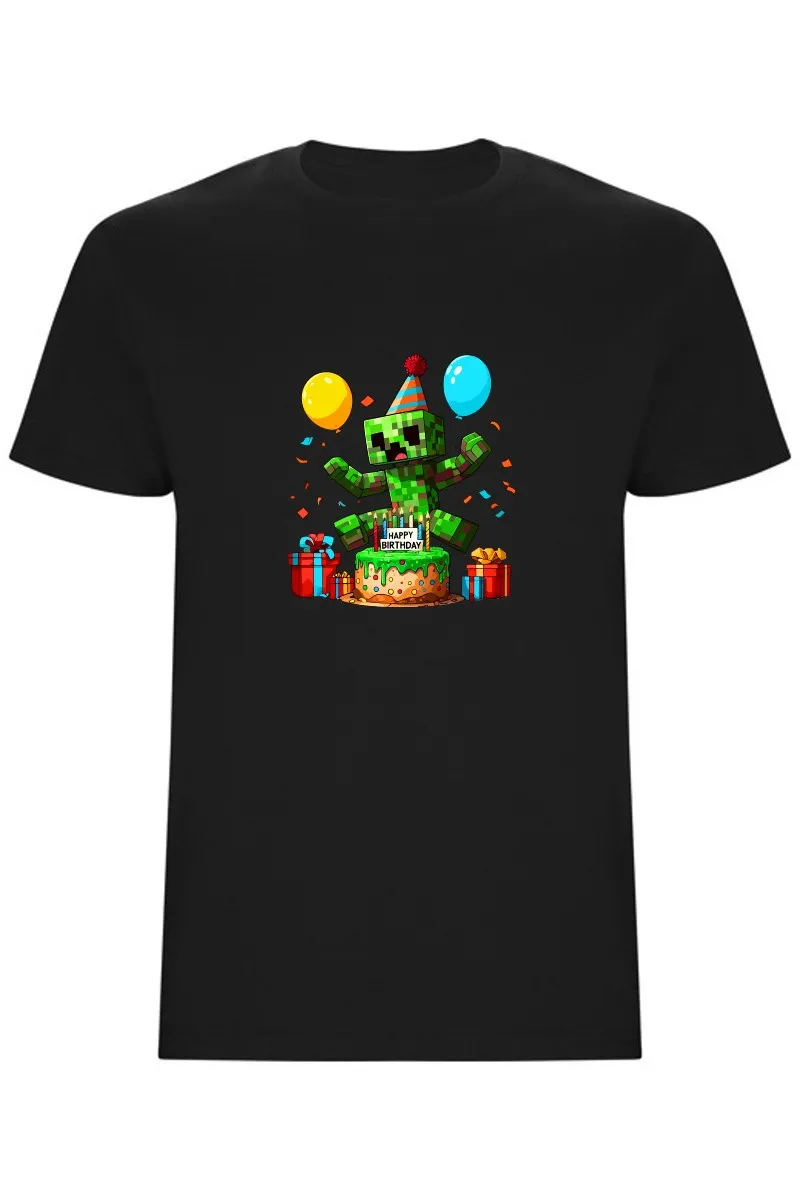 Chlapecké tričko - MINECRAFT NAROZENINY CREEPER
