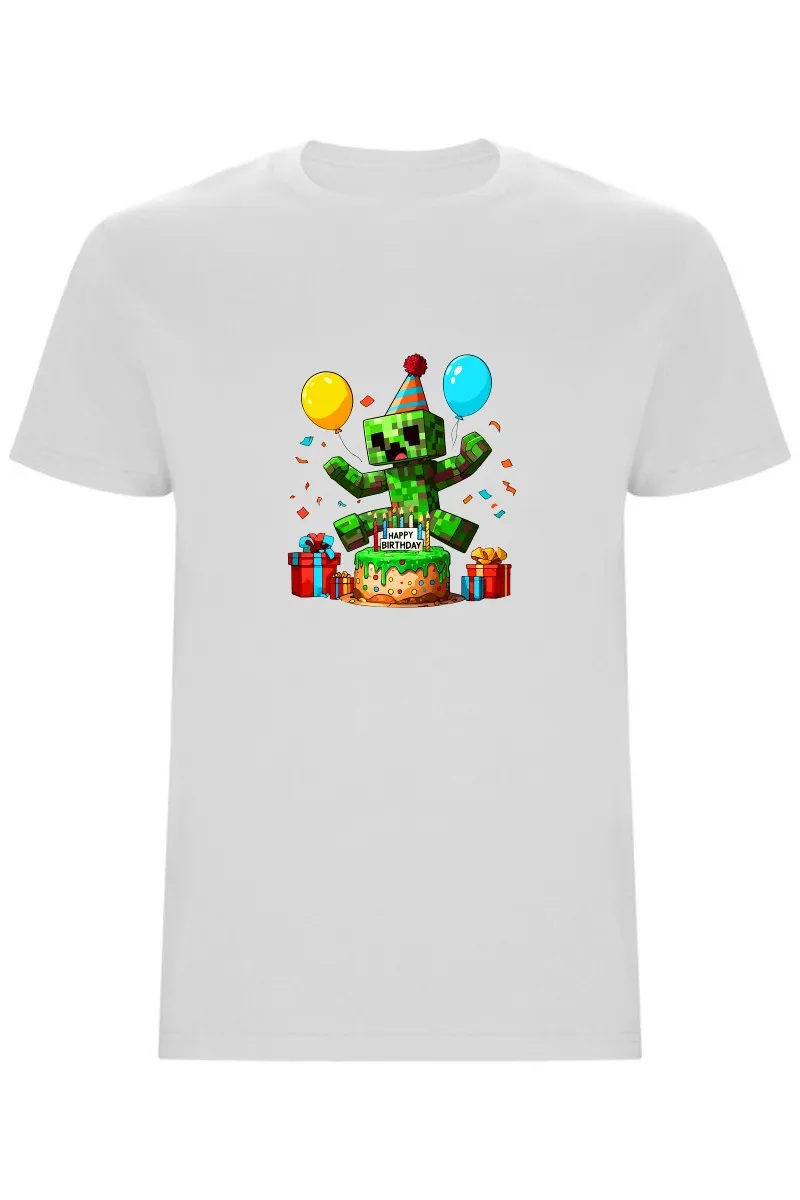 Chlapecké tričko - MINECRAFT NAROZENINY CREEPER