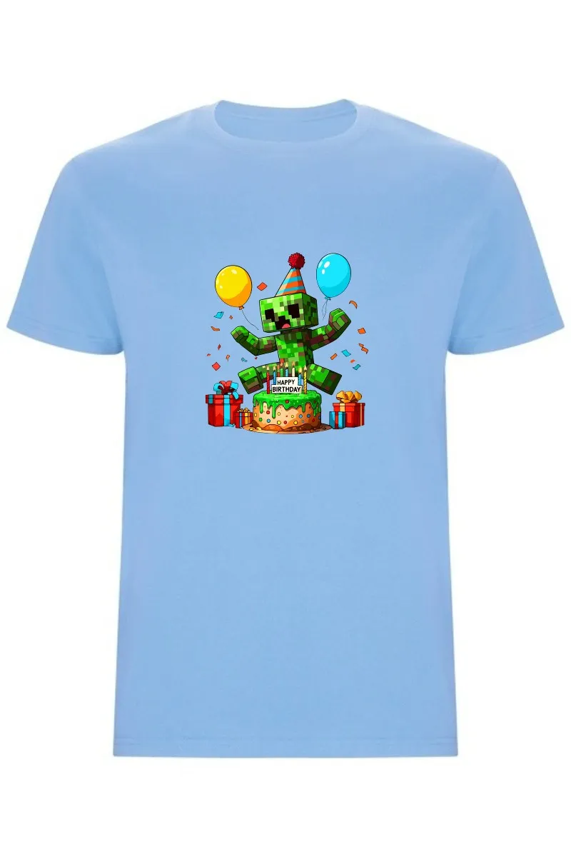Chlapecké tričko - MINECRAFT NAROZENINY CREEPER