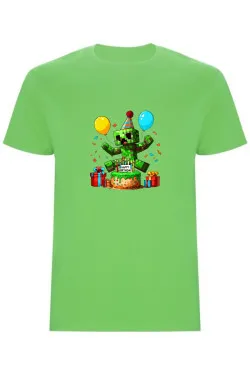 Chlapecké tričko - MINECRAFT NAROZENINY CREEPER