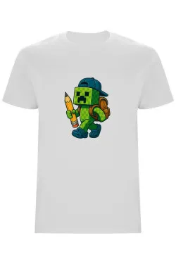 Dětské tričko - CREEPER DO ŠKOLY