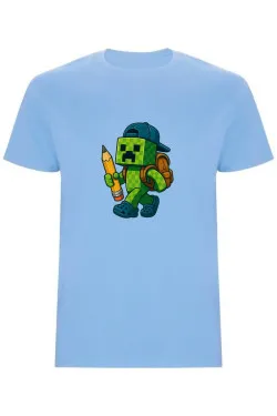 Dětské tričko - CREEPER DO ŠKOLY