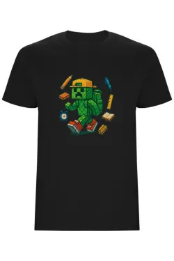 Dětské tričko - CREEPER ŠKOLÁK