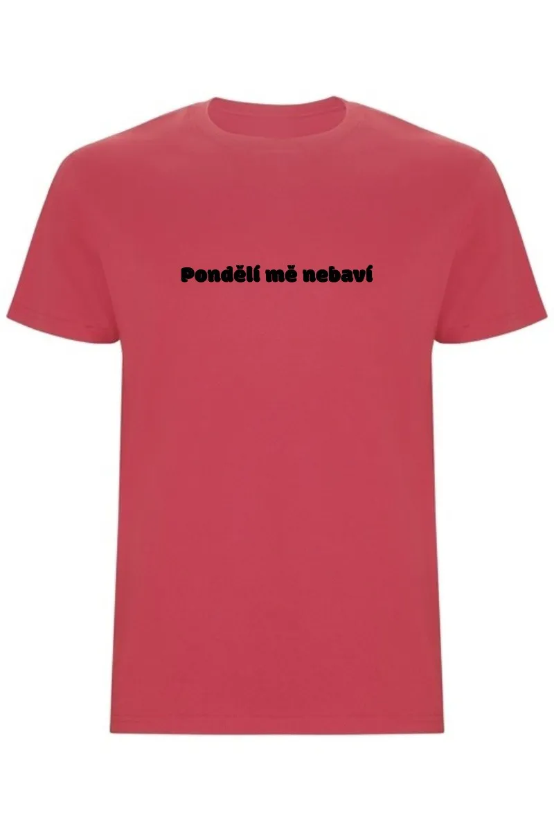 Pánské tričko - PONDĚLÍ MĚ NEBAVÍ Pánské tričko - PONDĚLÍ MĚ NEBAVÍ