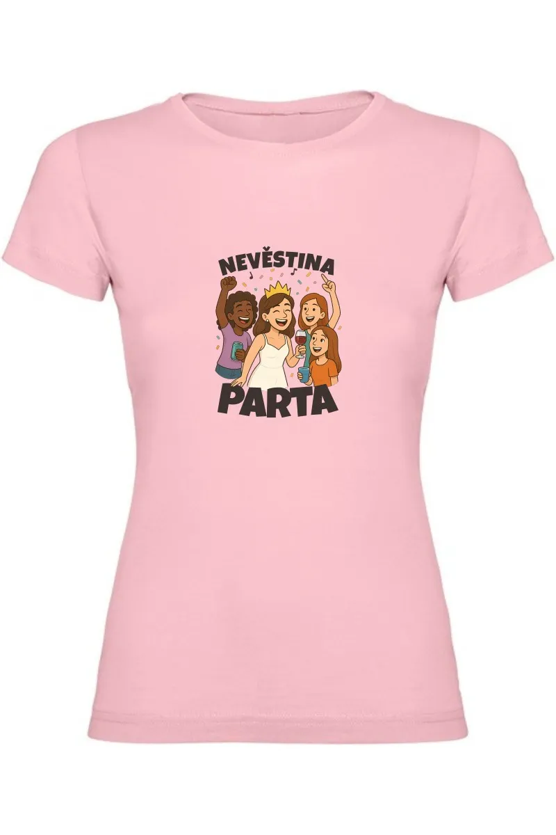 Dámské tričko - NEVĚSTINA PARTA Dámské tričko - NEVĚSTINA PARTA