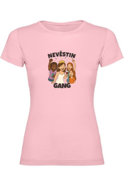 Dámské tričko - NEVĚSTIN GANG