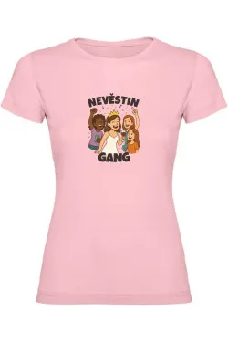 Dámské tričko - NEVĚSTIN GANG