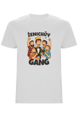 Pánské tričko - ŽENICHŮV GANG