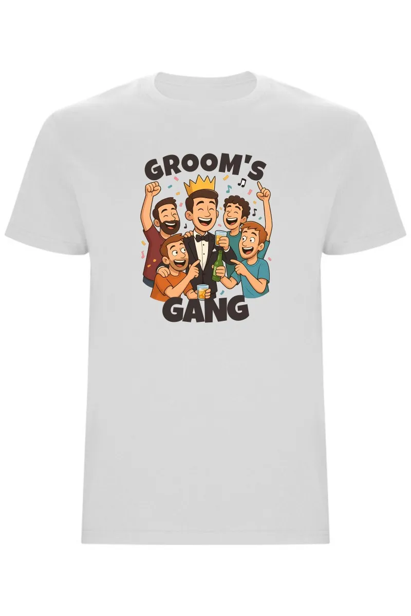 Pánské tričko - GROOMS GANG Pánské tričko - GROOMS GANG
