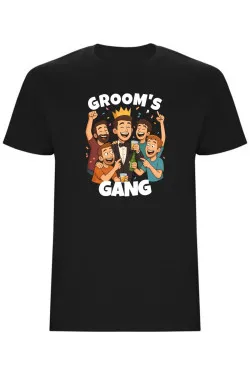 Pánské tričko - GROOMS GANG