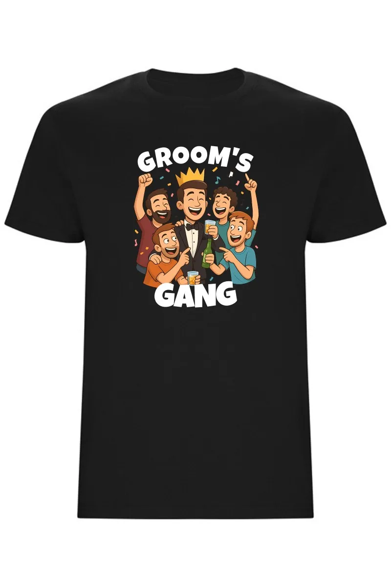 Pánské tričko - GROOMS GANG Pánské tričko - GROOMS GANG