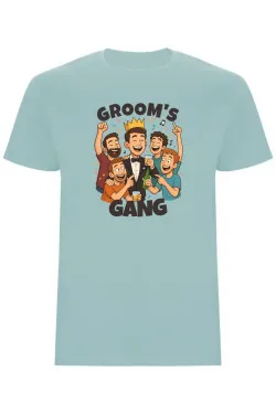 Pánské tričko - GROOMS GANG