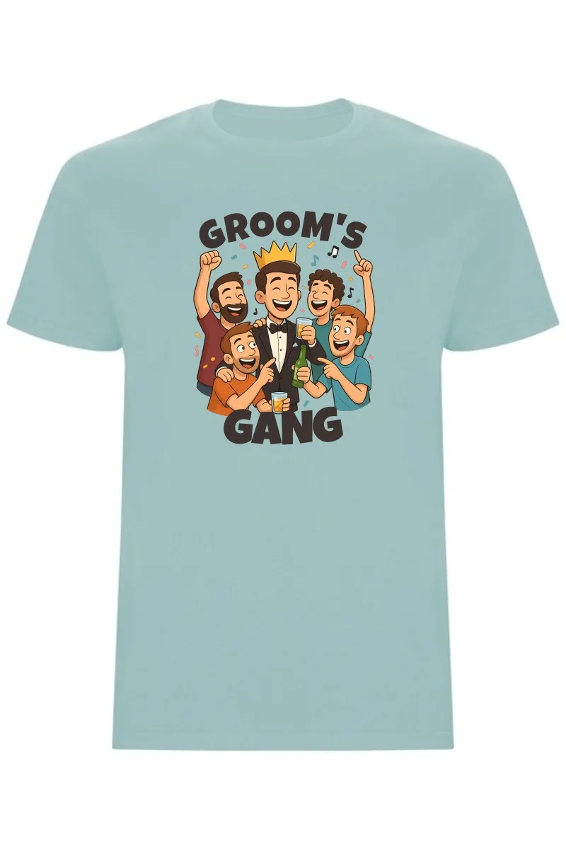 Pánské tričko - GROOMS GANG Pánské tričko - GROOMS GANG