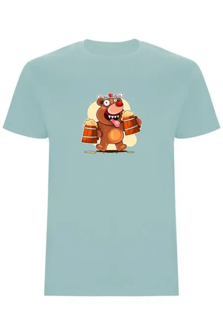 Pánské tričko - MEDVĚD S PIVEM