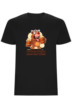 Pánské tričko - PO DVOU PIVECH JSEM FAKT FEŠÁK