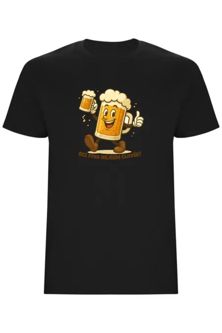 Pánské tričko - BEZ PIVA NEJSEM ČLOVĚK