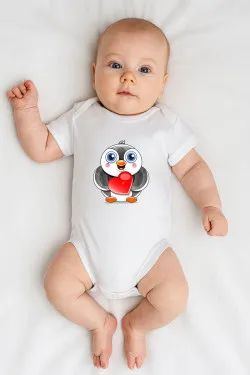 Kojenecké body - TUČŇÁK SE SRDÍČKEM