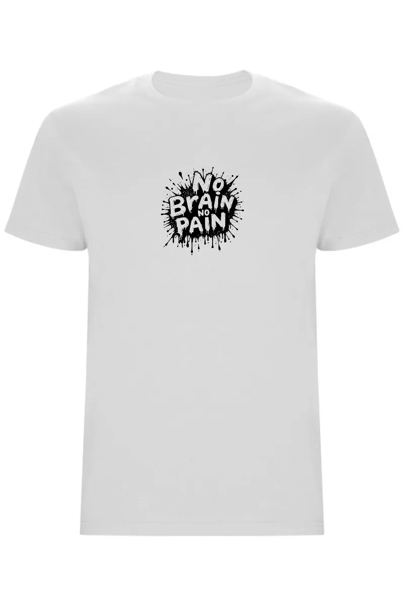 Pánské tričko - NO BRAIN NO PAIN Pánské tričko - NO BRAIN NO PAIN