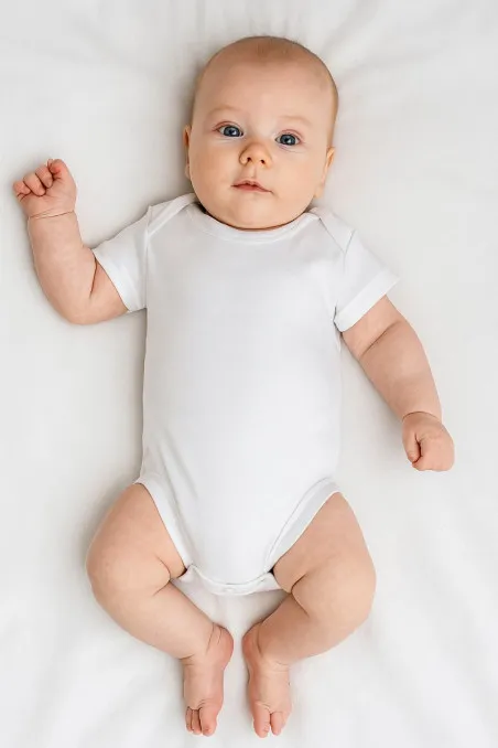 Kojenecké body s krátkým rukávem