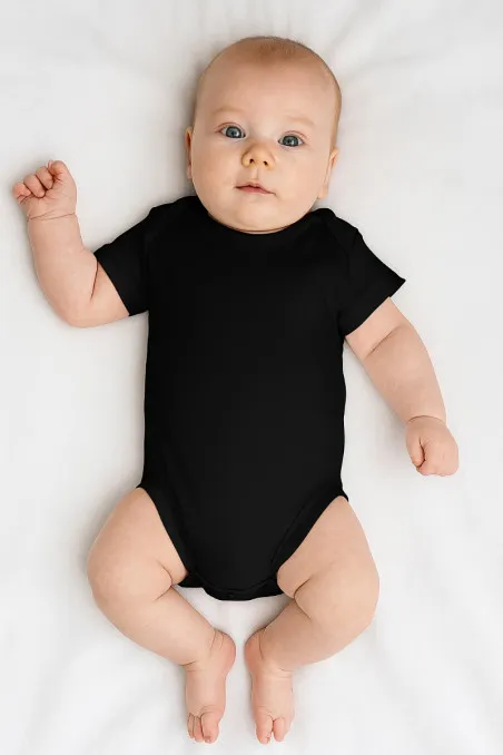 Kojenecké body s krátkým rukávem